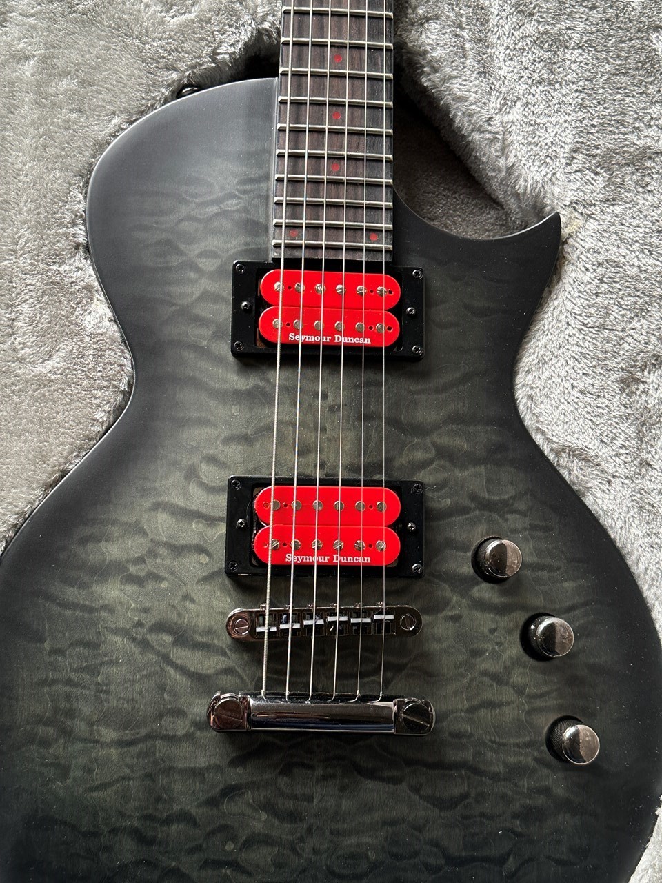ESP LTD BB-600B Baritone Ben Burnley 27'' with Piezo & Case - Thumbnail 5