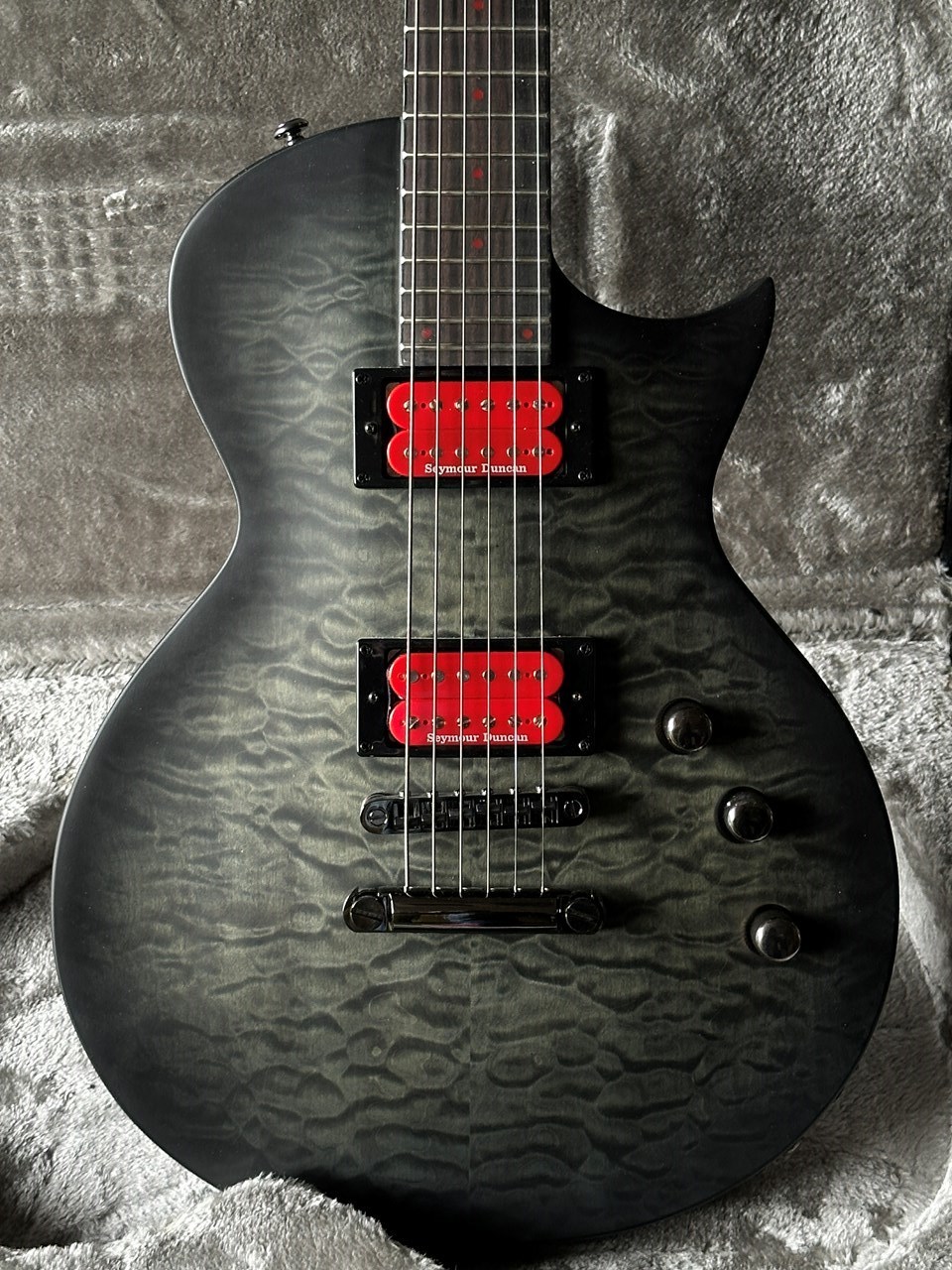 ESP LTD BB-600B Baritone Ben Burnley 27'' with Piezo & Case - Image 1