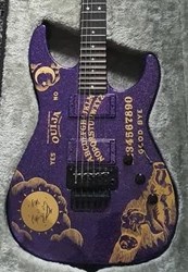 ESP Custom Shop Ouija Purple Sparkle Kirk Hammett Serial# 20 of 30