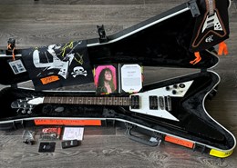Gibson Kirk Hammett Custom Shop Murphy Lab 1979 Flying V Unplayed