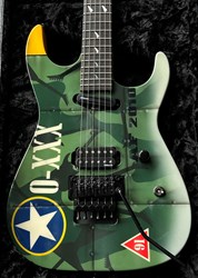 Jackson USA Custom shop One Off NAMM 2010 Dan Lawrence Paintjob