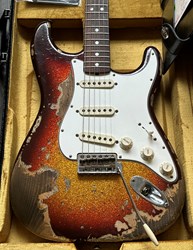 2024 Fender 1965 Stratocaster Super Heavy Relic Sunburst Sparkle Custom Shop 