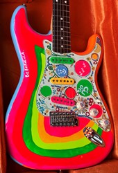 Fender Stratocaster George Harrison Rocky NEW Collectors Item Handpainted Fender