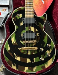 Gibson Les Paul Custom Zakk Wylde Bullseye Camo Signed by Zakk