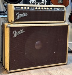 1962 Fender Showman Blonde Tolex Oxblood Wonderfull Tone