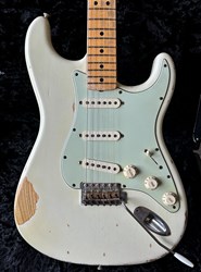 2007 Fender Stratocaster 1969 Relic Olympic White with COA & Case