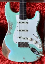 Fender 1959 Stratocaster Heavy Relic Faded Aged Surf Green 2021