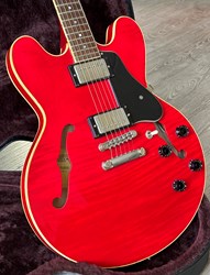 The Heritage H535 Trans Cherry Figured Maple with Case