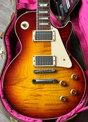 Gibson Les Paul Standard 1958 Flamed VOS Historic with COA & Case R8