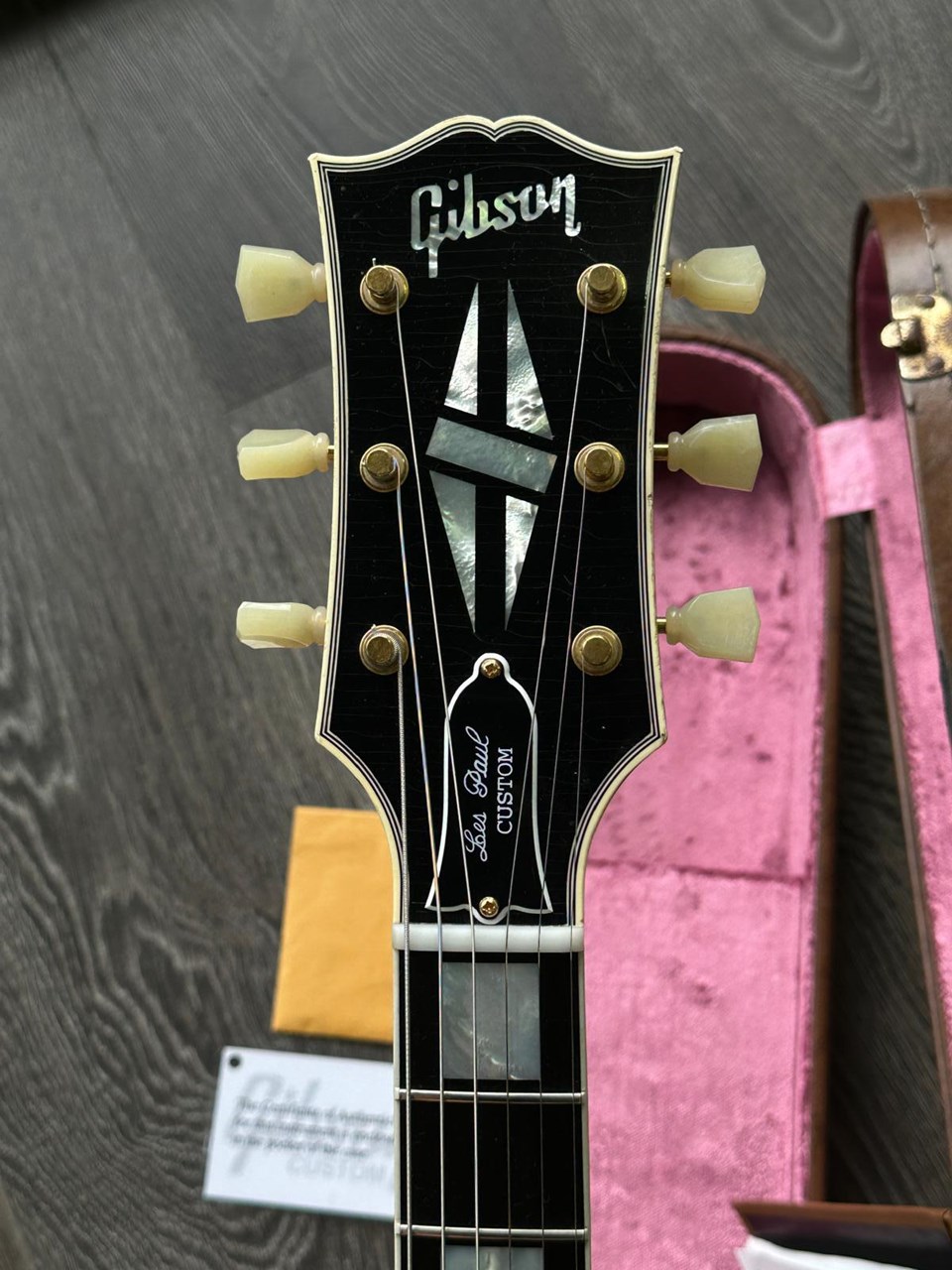 Gibson Les Paul Custom 1954 Aged Historic Reissue 4kg Light - Thumbnail 3