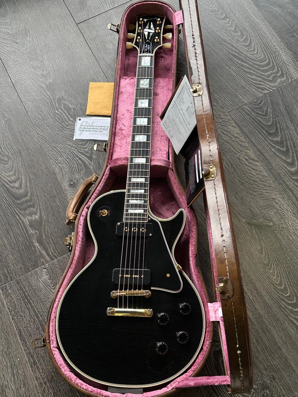 Gibson Les Paul Custom 1954 Aged Historic Reissue 4kg Light - Thumbnail 2