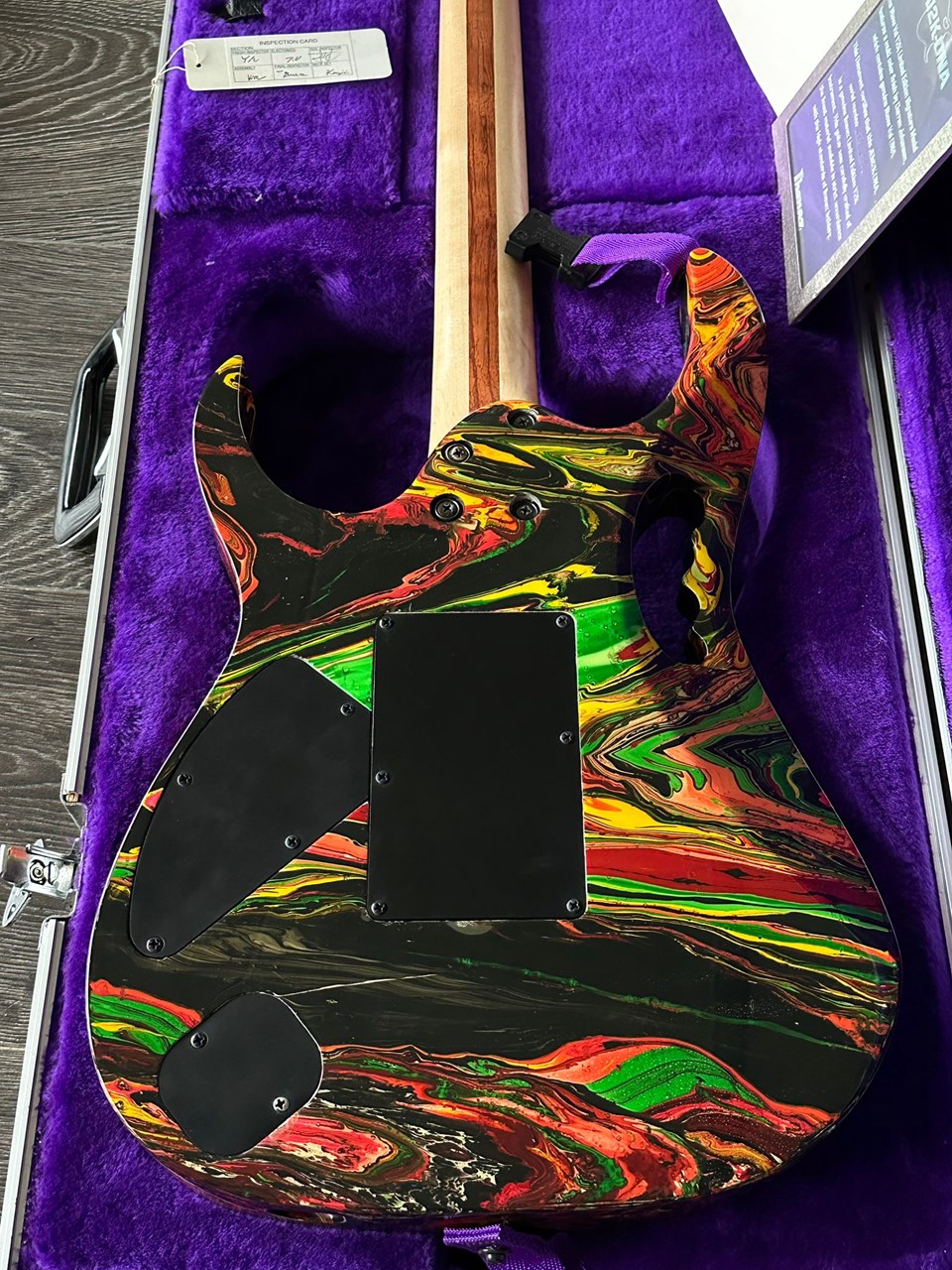 Ibanez JEM Y2K DNA Steve Vai Serial# 224 of 300 Great Swirl - Thumbnail 5
