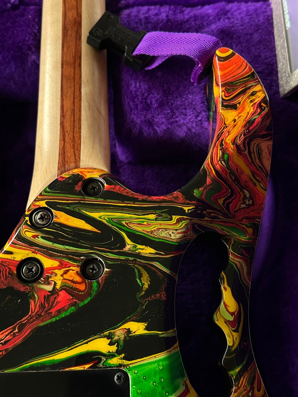 Ibanez JEM Y2K DNA Steve Vai Serial# 224 of 300 Great Swirl - Thumbnail 2