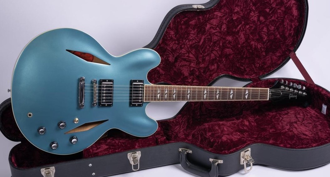 2007 Gibson DG-335 Dave Grohl Pelham Blue Inspired By Series! The First Model - Image 1