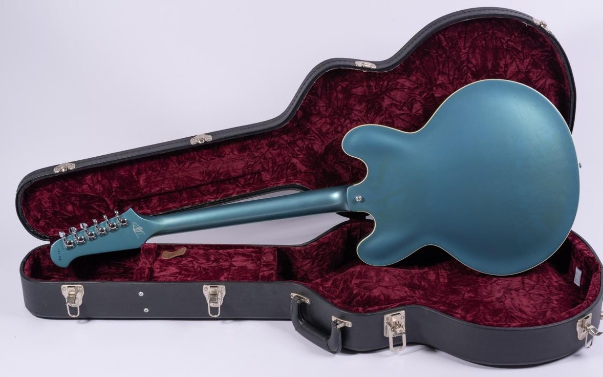 2007 Gibson DG-335 Dave Grohl Pelham Blue Inspired By Series! The First Model - Thumbnail 6