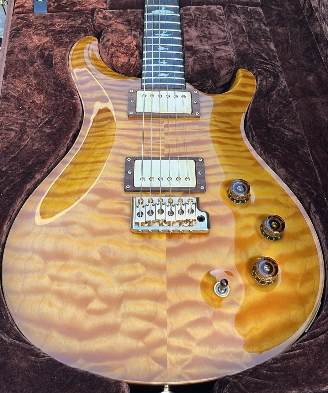PRS Paul Reed Smith Private Stock DGT Ziricote Neck Vintage McCarty Burst - Image 1