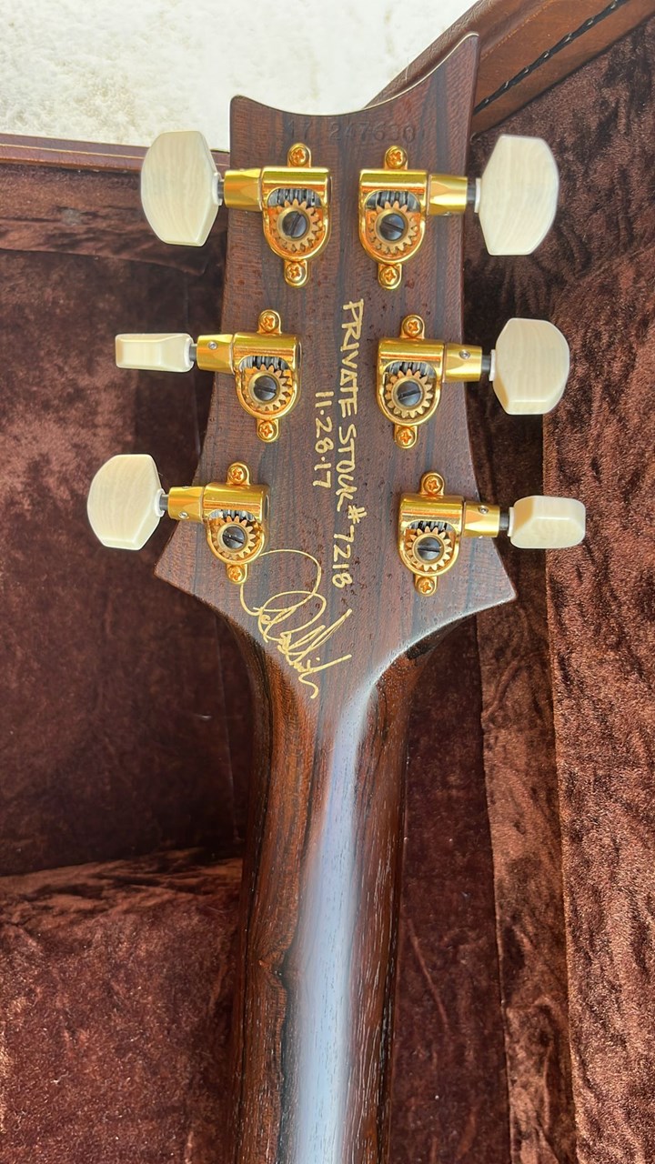 PRS Paul Reed Smith Private Stock DGT Ziricote Neck Vintage McCarty Burst - Thumbnail 6