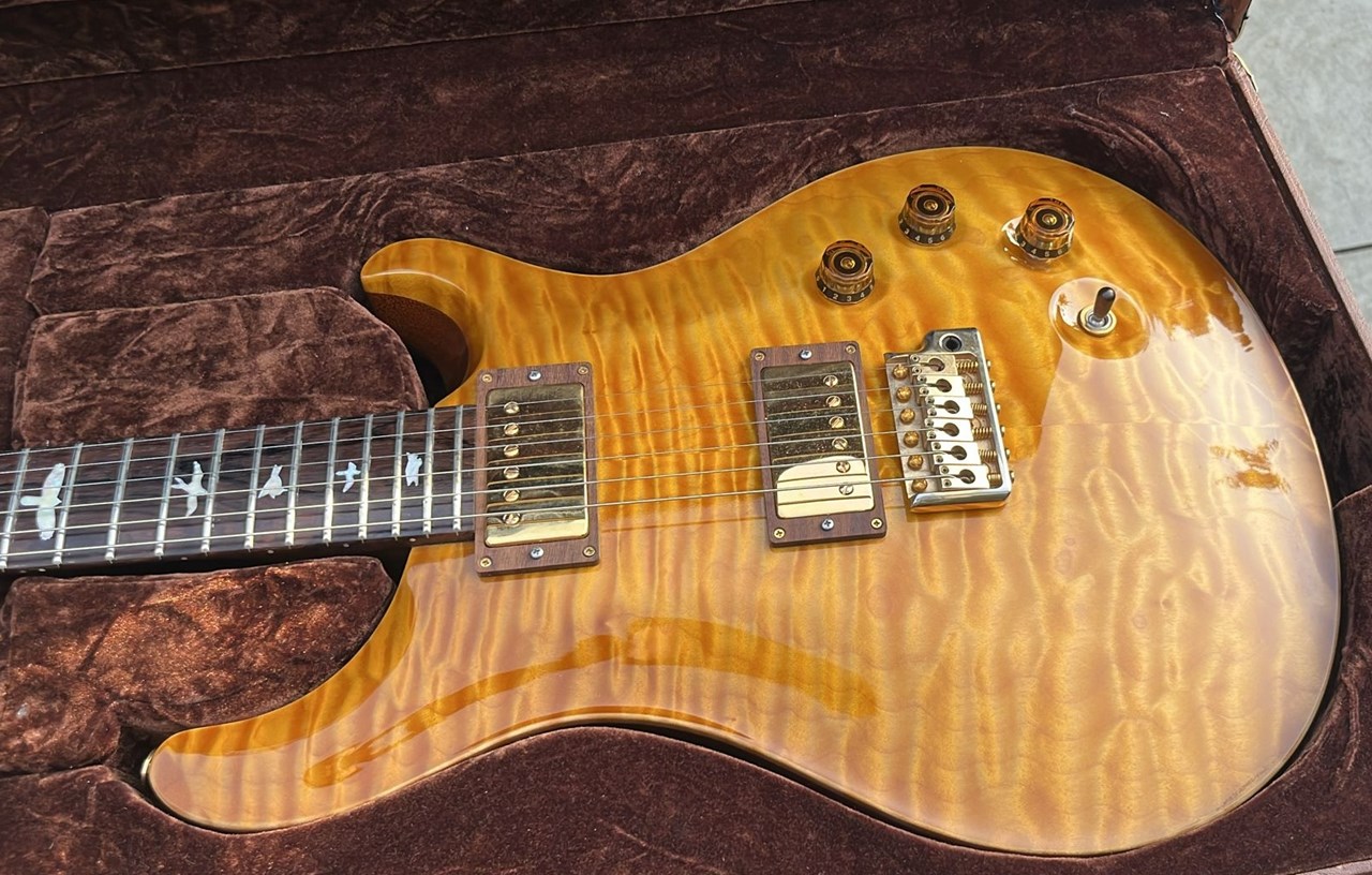 PRS Paul Reed Smith Private Stock DGT Ziricote Neck Vintage McCarty Burst - Thumbnail 3