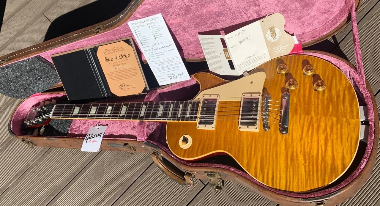 Gibson Les Paul Standard 1959 Tom Murphy Aged True Historic Lemonburst - Image 1