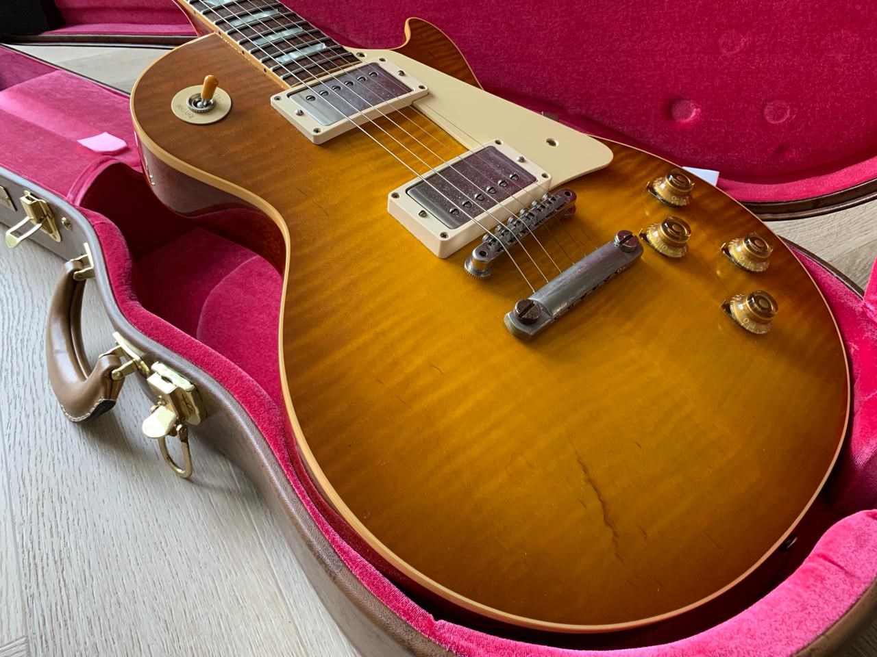 2018 Gibson Les Paul Standard 1959 Historic VOS Royal Tea Burst - Thumbnail 3