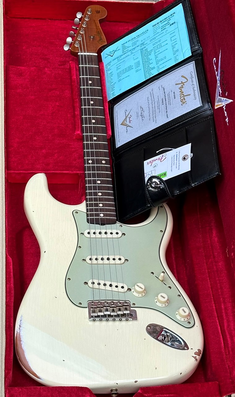2024 Fender Custom Shop Stratocaster Dual-Mag Relic Roasted Neck - Thumbnail 6