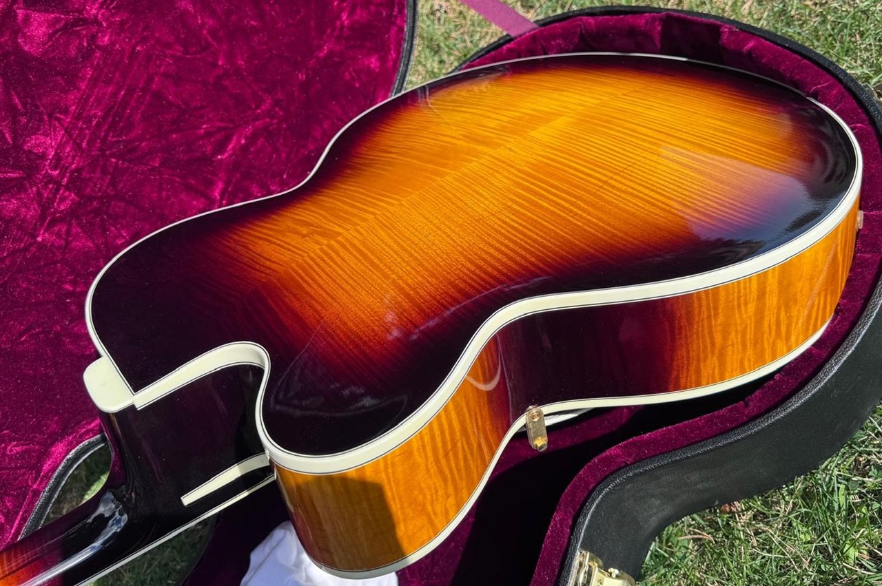 2014 Gibson Custom Shop L-5 CES Wes Montgomery Crimson Division - Thumbnail 2