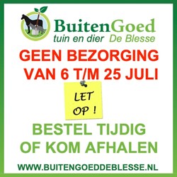 GEEN BEZORGING